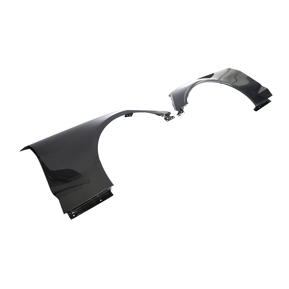 2017-2025 Chevy Camaro ZL1 OEM Gloss Carbon Fiber Fenders