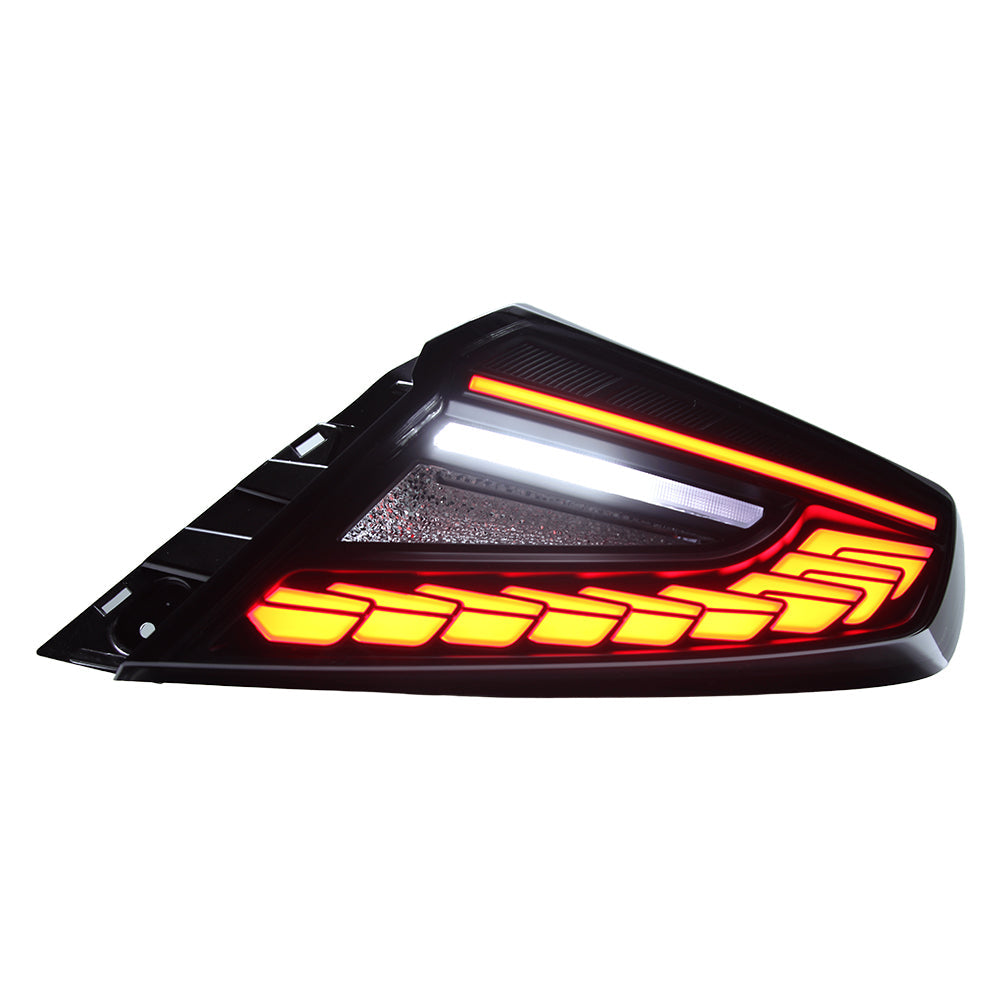 OLM Phantom-Spec LED Taillights (Smoke Lens Red Optic) - 2022+ WRX