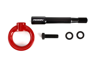 Perrin [22-25 WRX, 18-21 Crosstrek] Rear Tow Hook Red | PSP-BDY-257RD