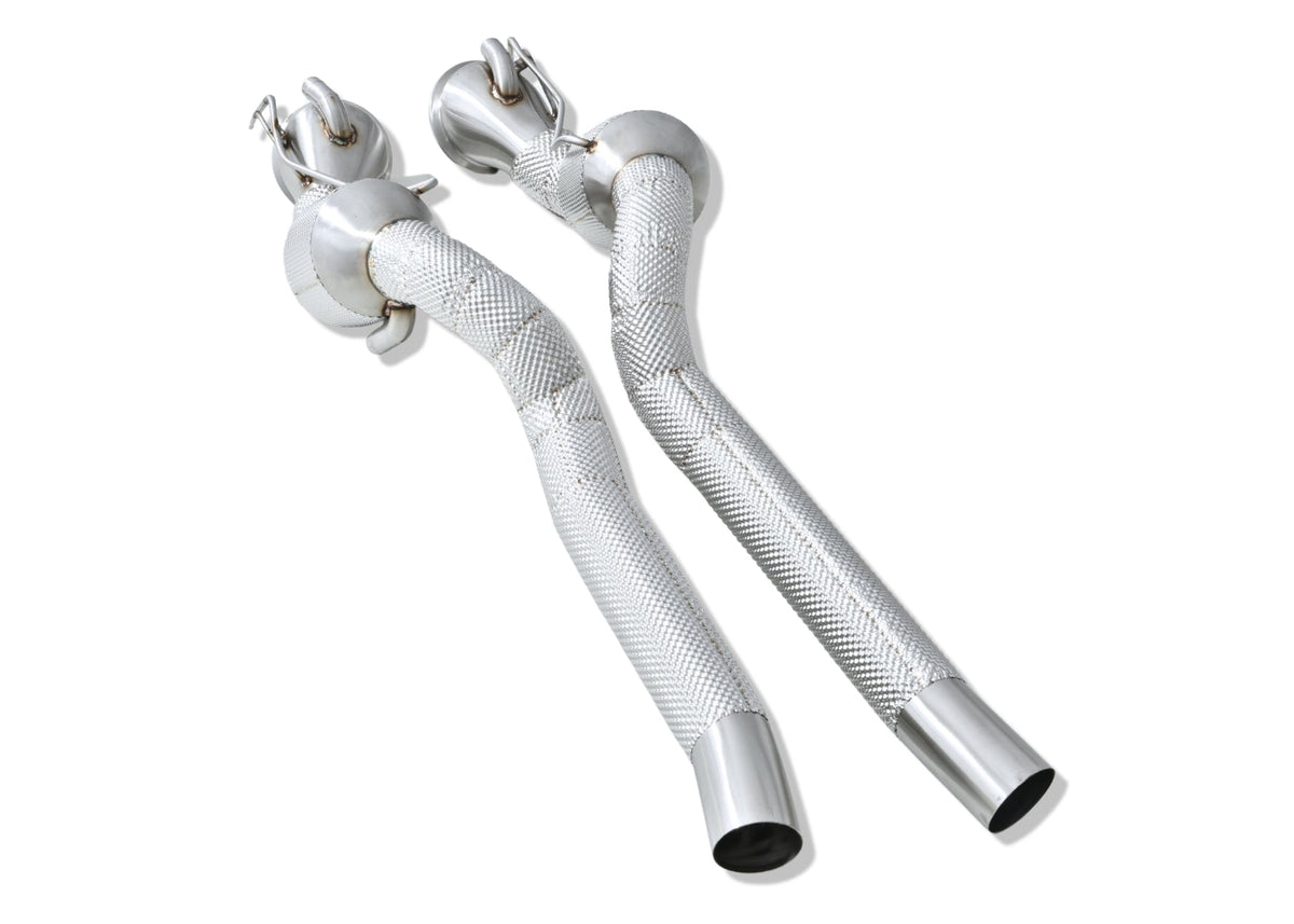 Ferrari 12Cilindri MaxFlow Performance Cats / Front Pipes - Yonristic Performance