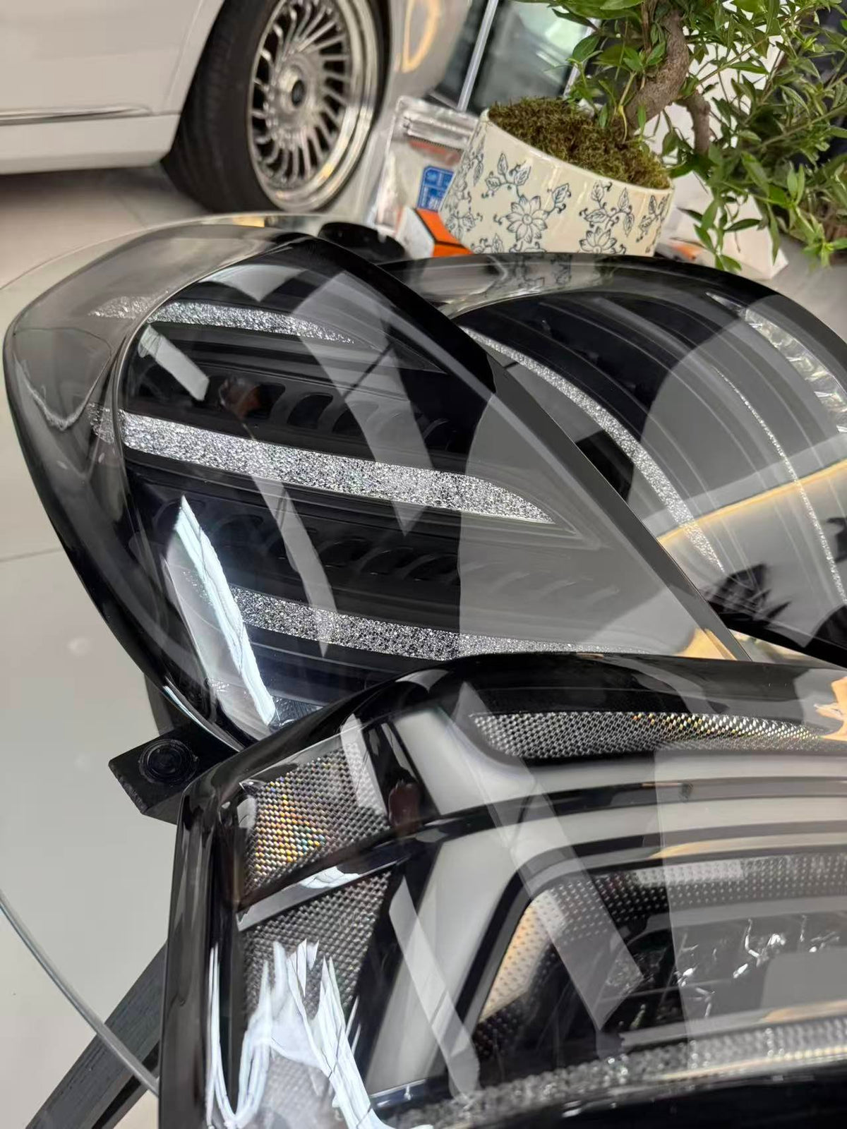 Mercedes-Benz S-Class clear tail lights by JIEAN Lights – photo 5