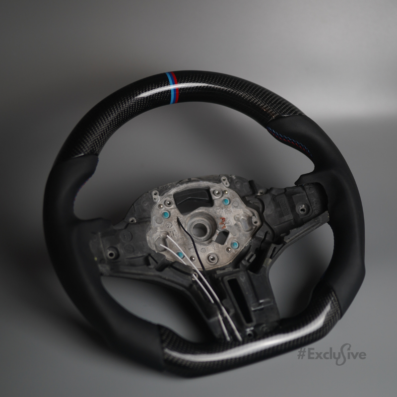 2018-2024 BMW  All M Models | G07 G87 G80 G82 G83 F90 F91 F92 F93 F95 F96 F97 F98 Custom Steering Wheel by Exclusive Steering
