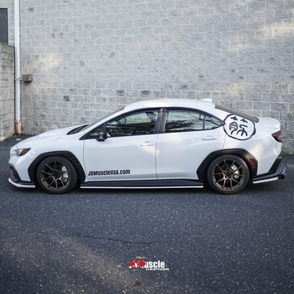 JDMuscle [22-25 WRX] V2 Rain Guards / Window Visors