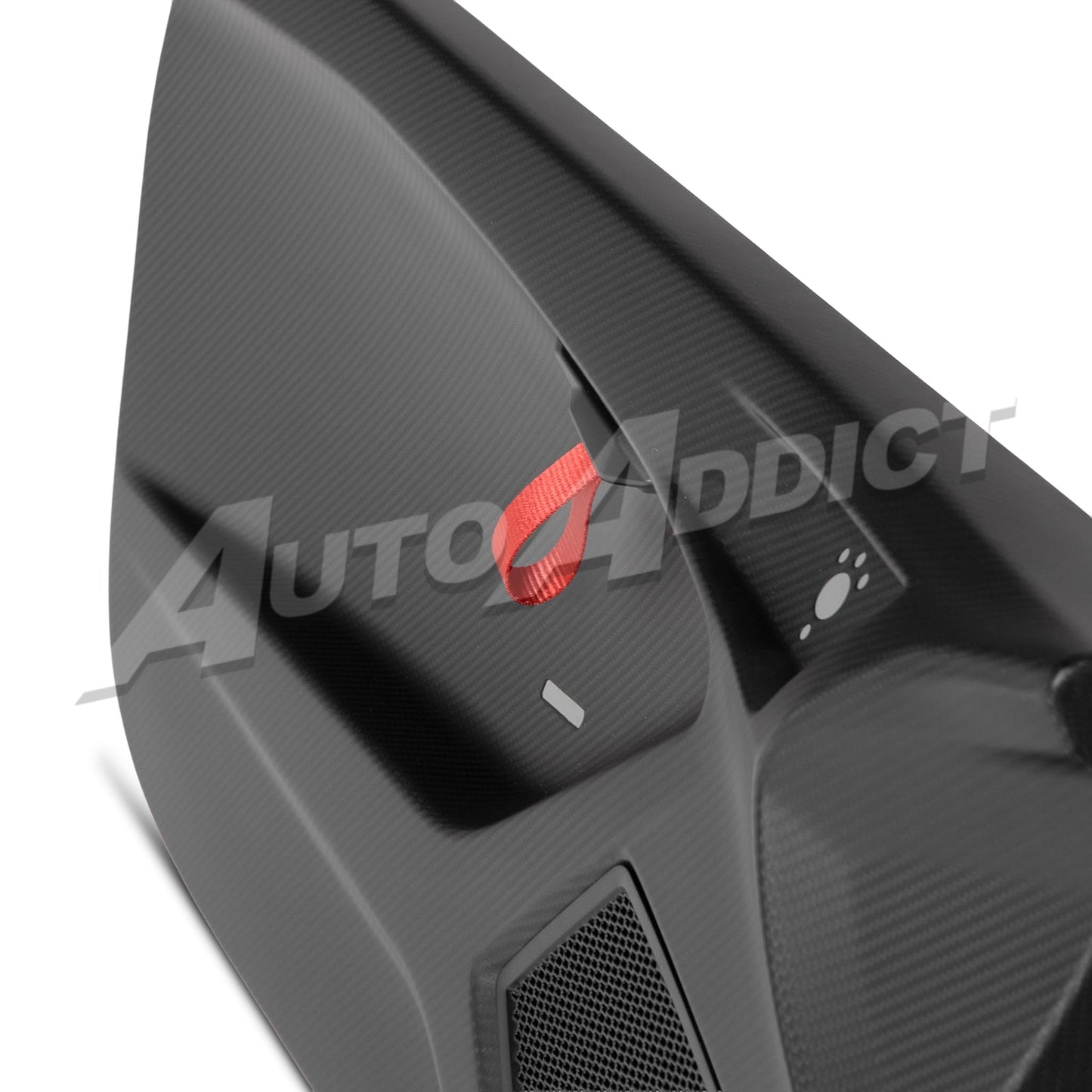 STO Lamborghini Huracan Dry Carbon Fiber Interior Door Panels w/ Brackets