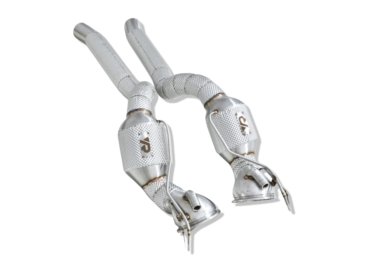 Ferrari 12Cilindri MaxFlow Performance Cats / Front Pipes - Yonristic Performance