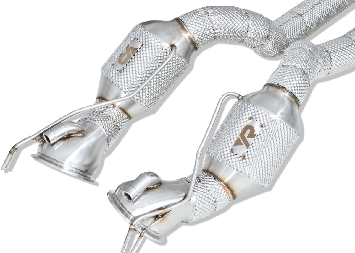 Ferrari 12Cilindri MaxFlow Performance Cats / Front Pipes - Yonristic Performance