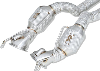 Ferrari 12Cilindri MaxFlow Performance Cats / Front Pipes - Yonristic Performance