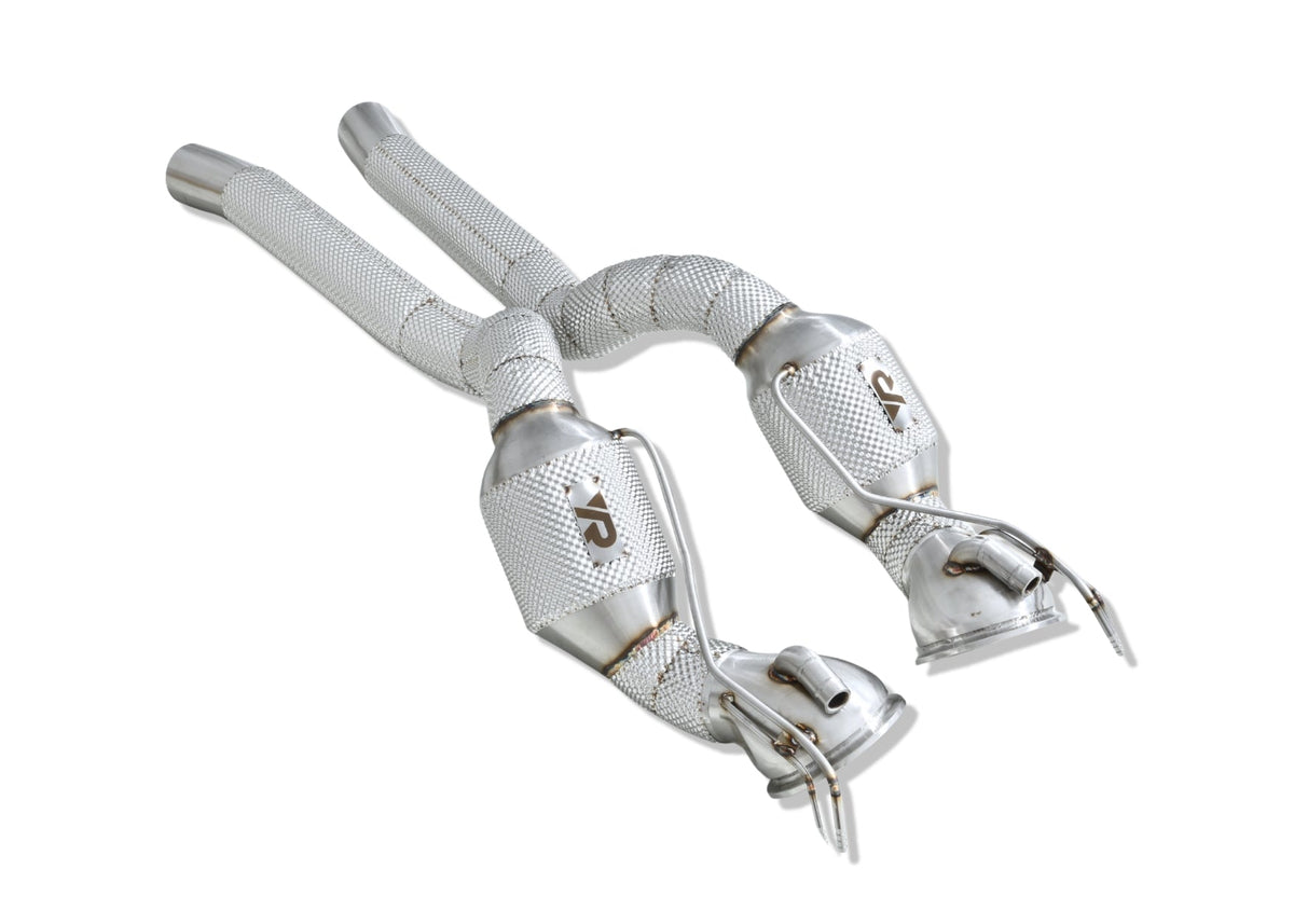 Ferrari 12Cilindri MaxFlow Performance Cats / Front Pipes - Yonristic Performance
