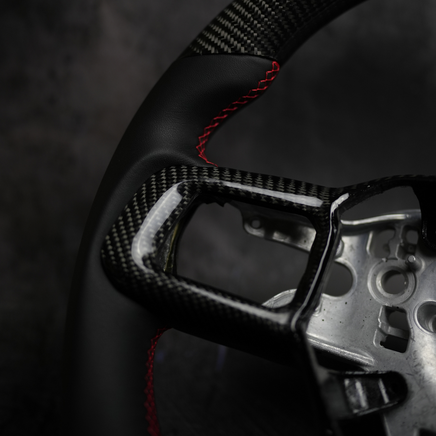 2024-2026 Ford Mustang S650 Custom Steering Wheel by Exclusive Steering