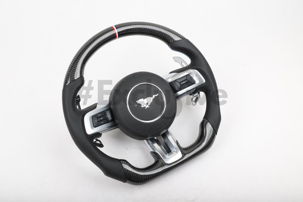 2015-2017 Ford Mustang Custom Steering Wheel by Exclusive Steering