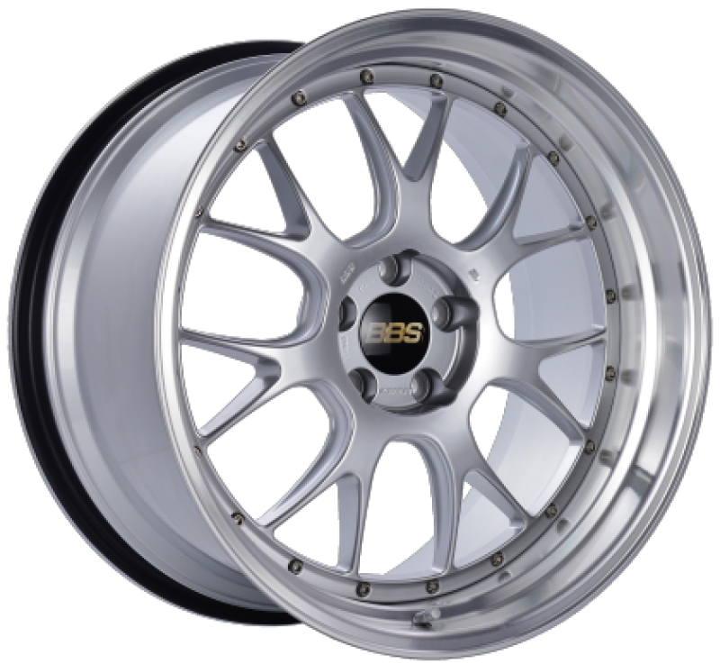 BBS Super RS 19x8.5 / 5x112 / ET43 / 82mm - Diamond Silver w/ Machined Lip PFS Req