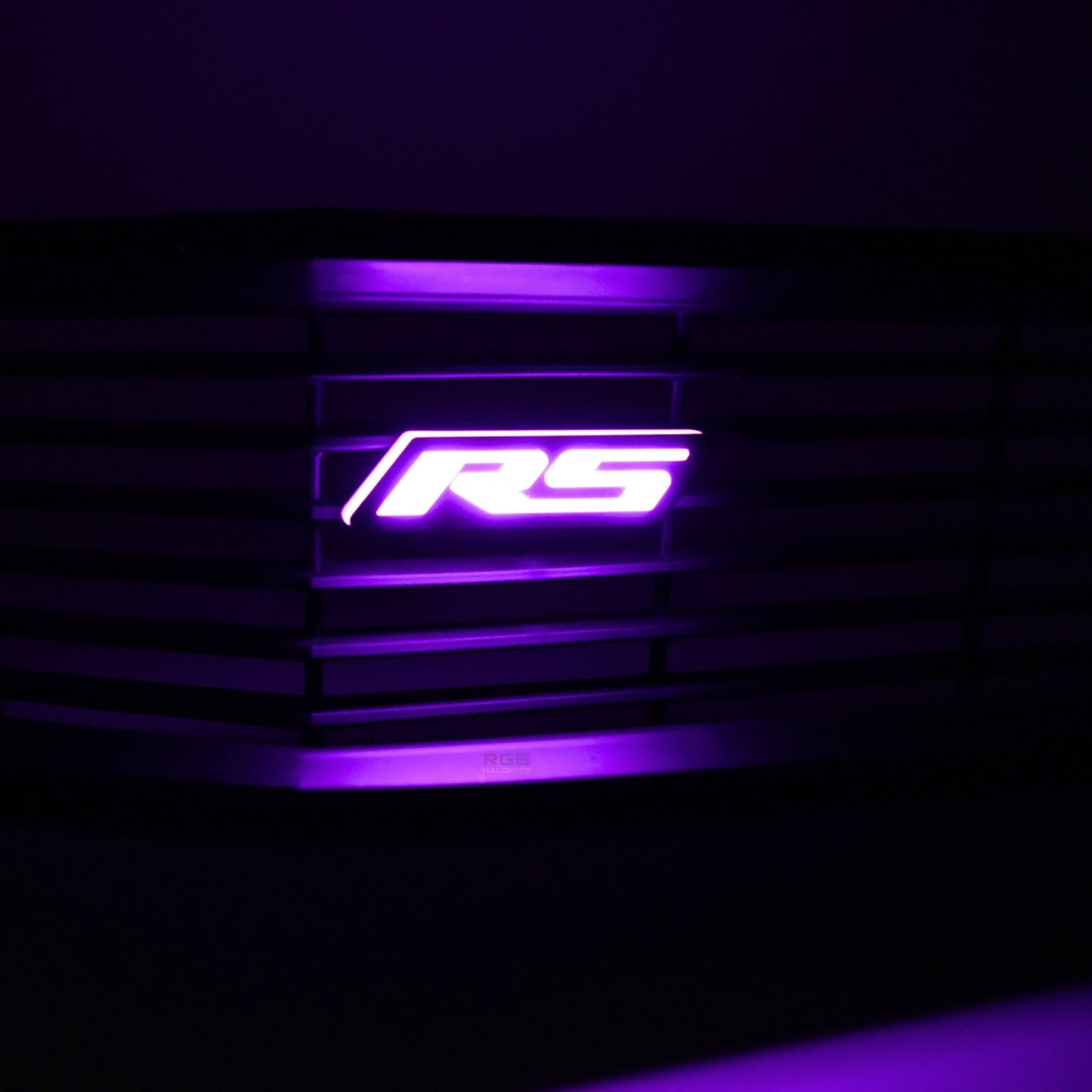 RS LED Emblem Badge: (Multicolor Flow)