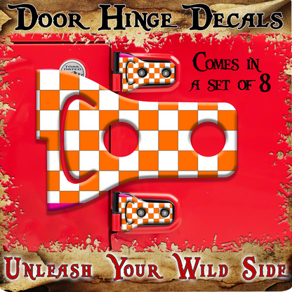 Tennessee Door hinge decals 15
