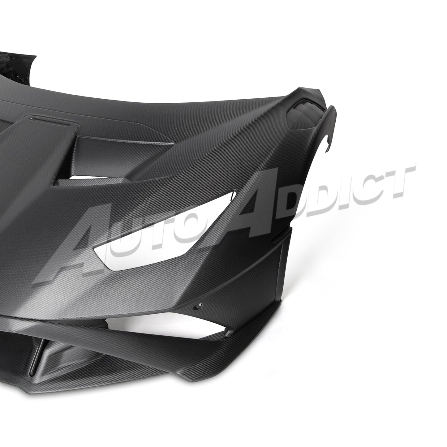 STO Lamborghini Huracan Dry Carbon Fiber Front Bonnet Fenders and Bumper Full Kit