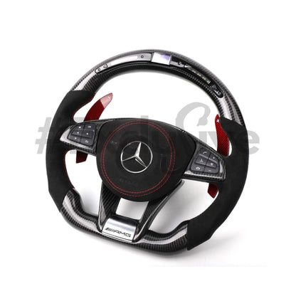 2015-2018 Mercedes Benz AMG | Retrofit for older/ non-AMG Models Available Custom Steering Wheel by Exclusive Steering