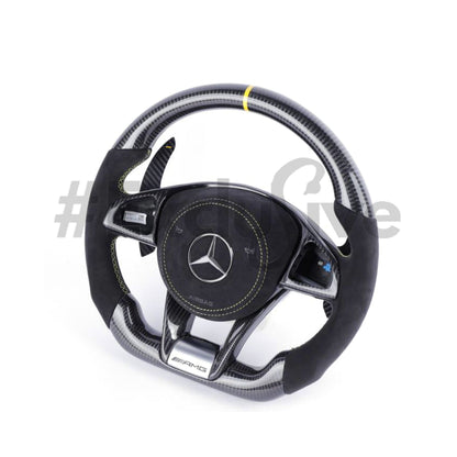 2015-2018 Mercedes Benz AMG | Retrofit for older/ non-AMG Models Available Custom Steering Wheel by Exclusive Steering