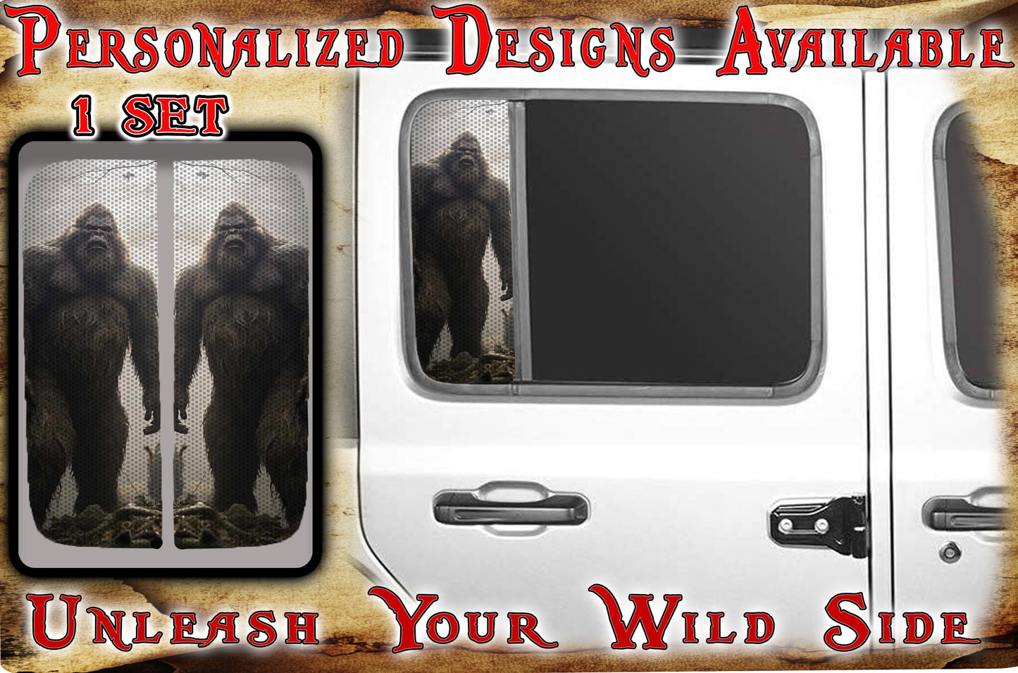 Side door window Bigfoot 164