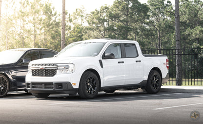 Belak 17x11 / 7in BS / 5x113 BP / Low Pad / Series 4 Wheel - Single Beadlock - Black Powder Coat Lip