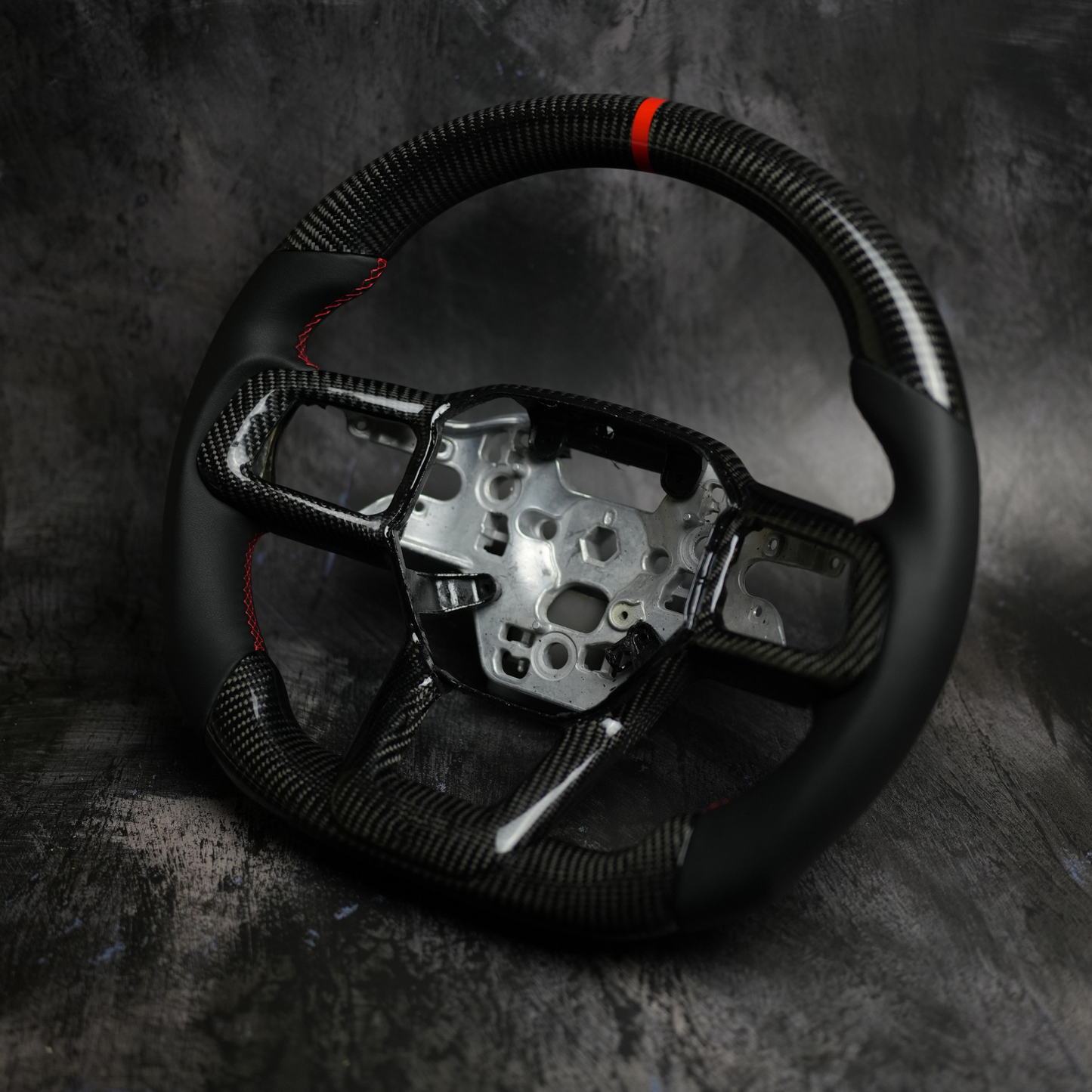 2024-2026 Ford Mustang S650 Custom Steering Wheel by Exclusive Steering