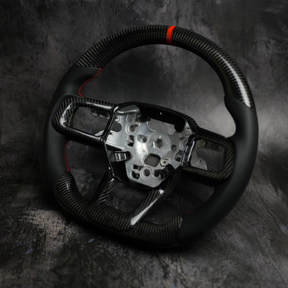 2024-2026 Ford Mustang S650 Custom Steering Wheel by Exclusive Steering