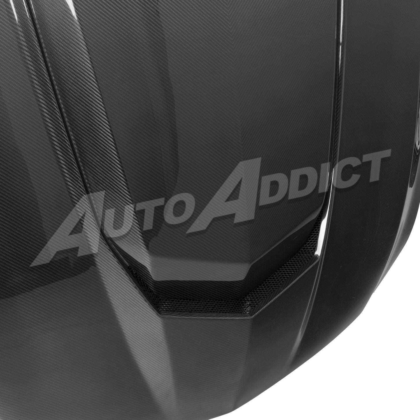 2020-2026 Cadillac CT5/V-Blackwing Heritage Spec Pre-Preg V-Shaped Double Sided Carbon Fiber Hood