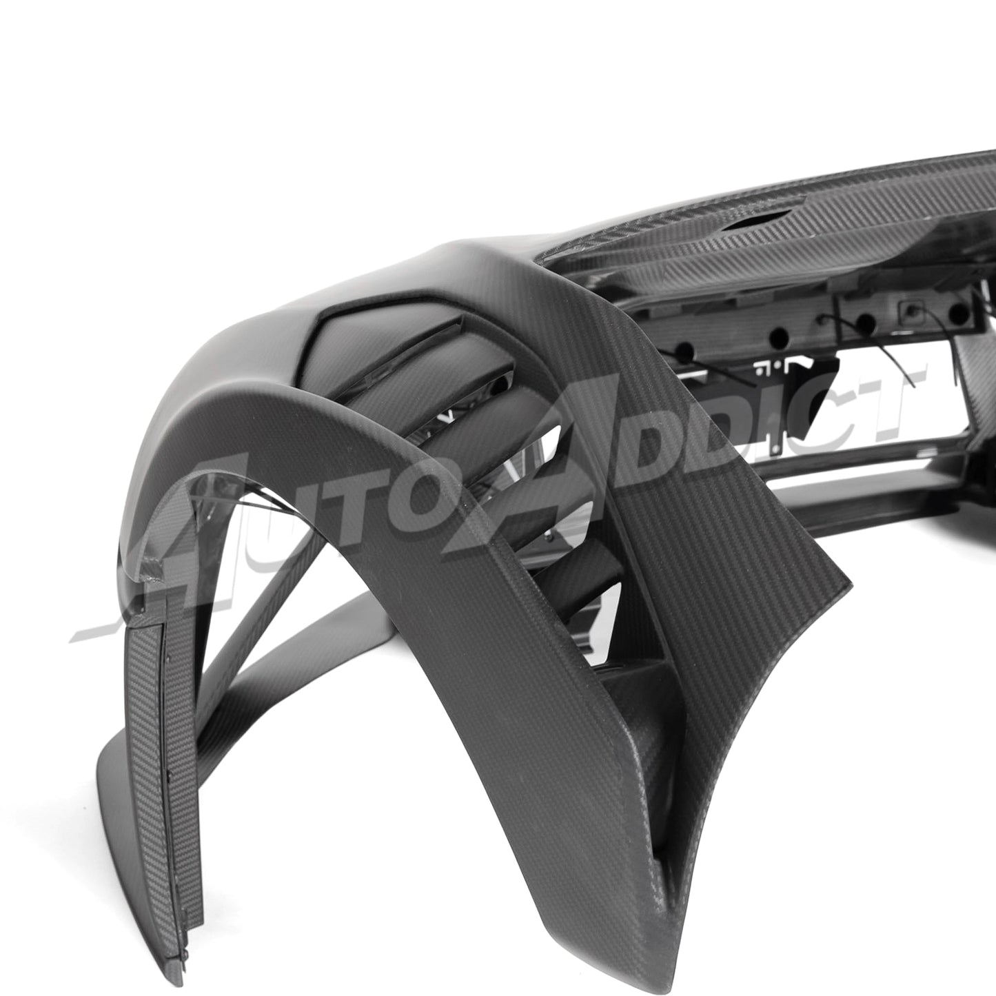 STO Lamborghini Huracan Dry Carbon Fiber Front Bonnet Fenders and Bumper Full Kit