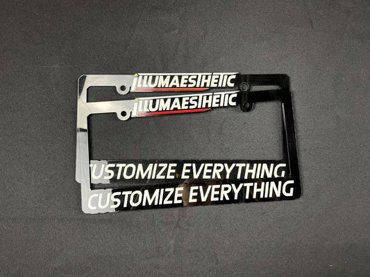 Illumaesthetic License Plate Frames