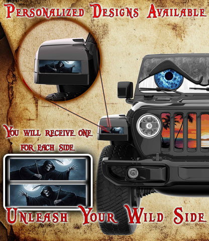 grim reaper Jl and Gladiator Turn signal decal 18