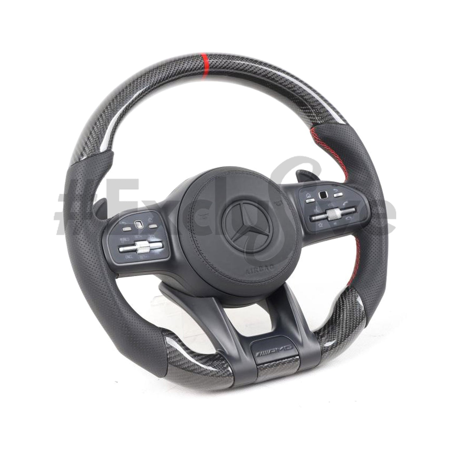 Mercedes Benz 2018+ AMG Model Custom Steering Wheel by Exclusive Steering