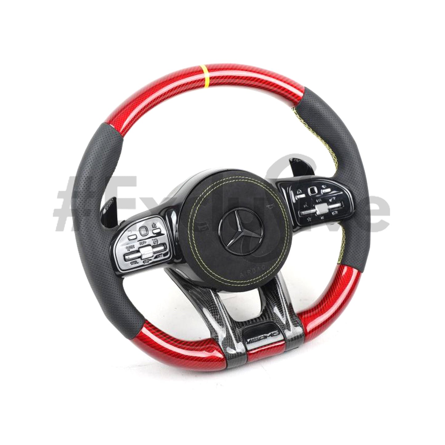 Mercedes Benz 2018+ AMG Model Custom Steering Wheel by Exclusive Steering