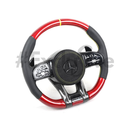 Mercedes Benz 2018+ AMG Model Custom Steering Wheel by Exclusive Steering