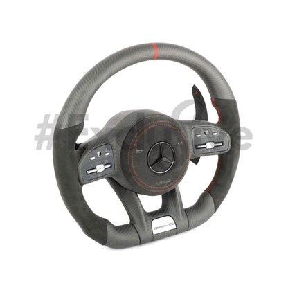 Mercedes Benz 2018+ AMG Model Custom Steering Wheel by Exclusive Steering