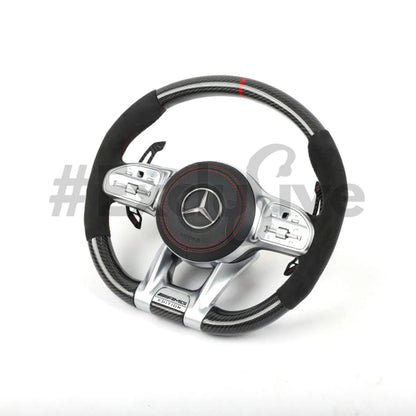Mercedes Benz 2018+ AMG Model Custom Steering Wheel by Exclusive Steering