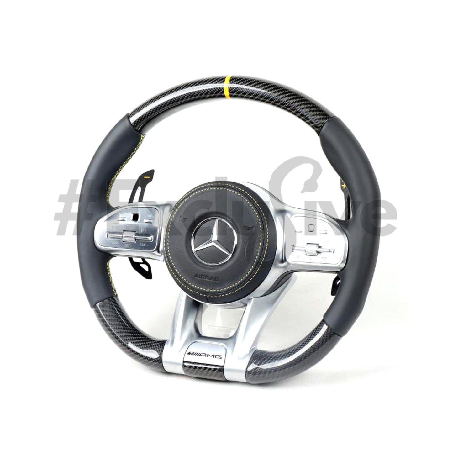 Mercedes Benz 2018+ AMG Model Custom Steering Wheel by Exclusive Steering