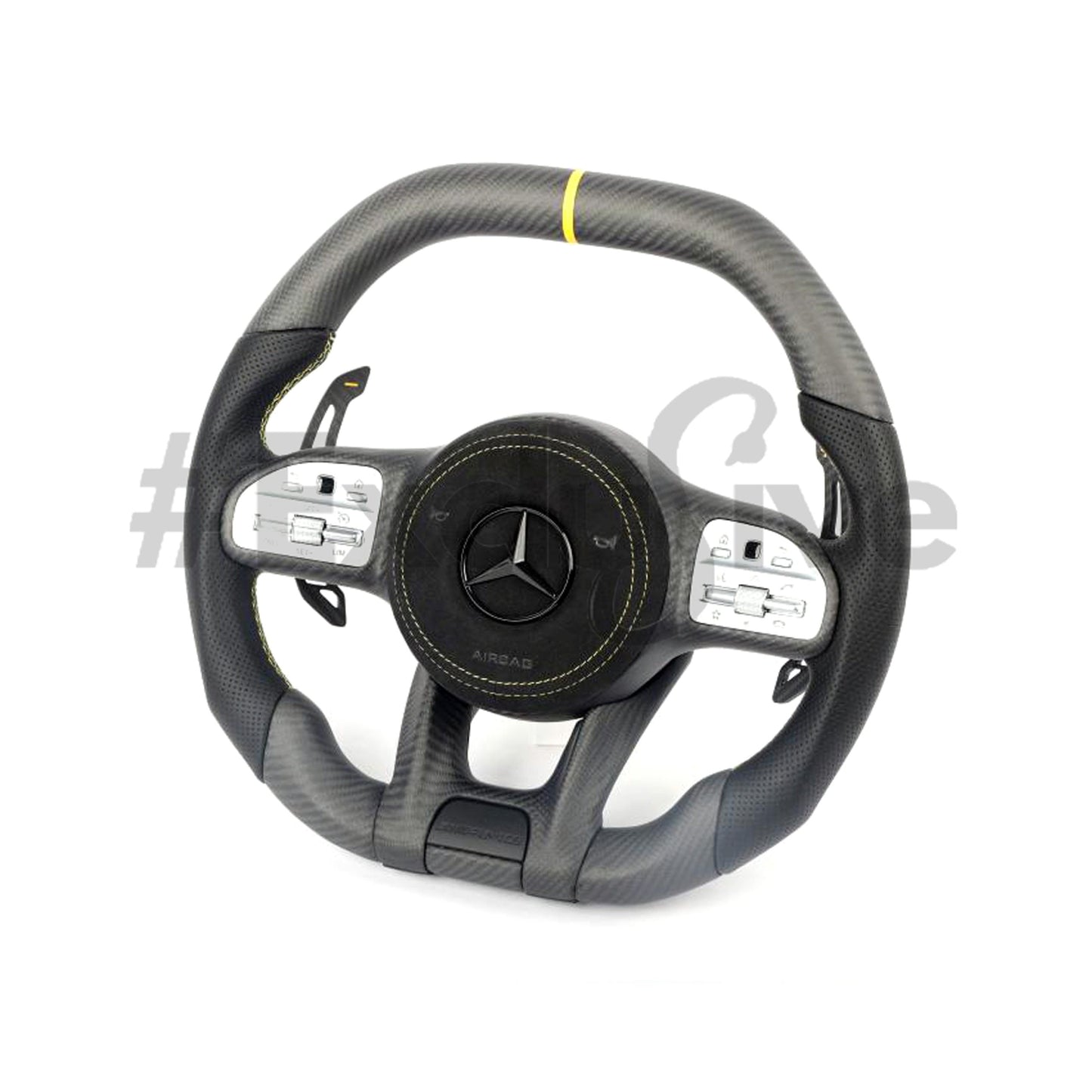 Mercedes Benz 2018+ AMG Model Custom Steering Wheel by Exclusive Steering