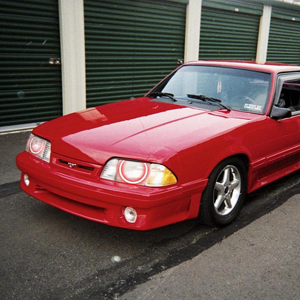Lighting Trendz 1987-1993 Ford Mustang Flow Series Halo LED Kit