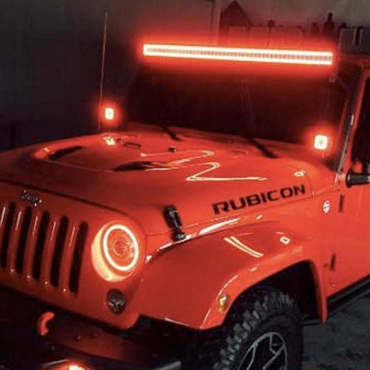 Lighting Trendz 1997-2017 Jeep Wrangler Waterproof Flow Series Halo LED Kit