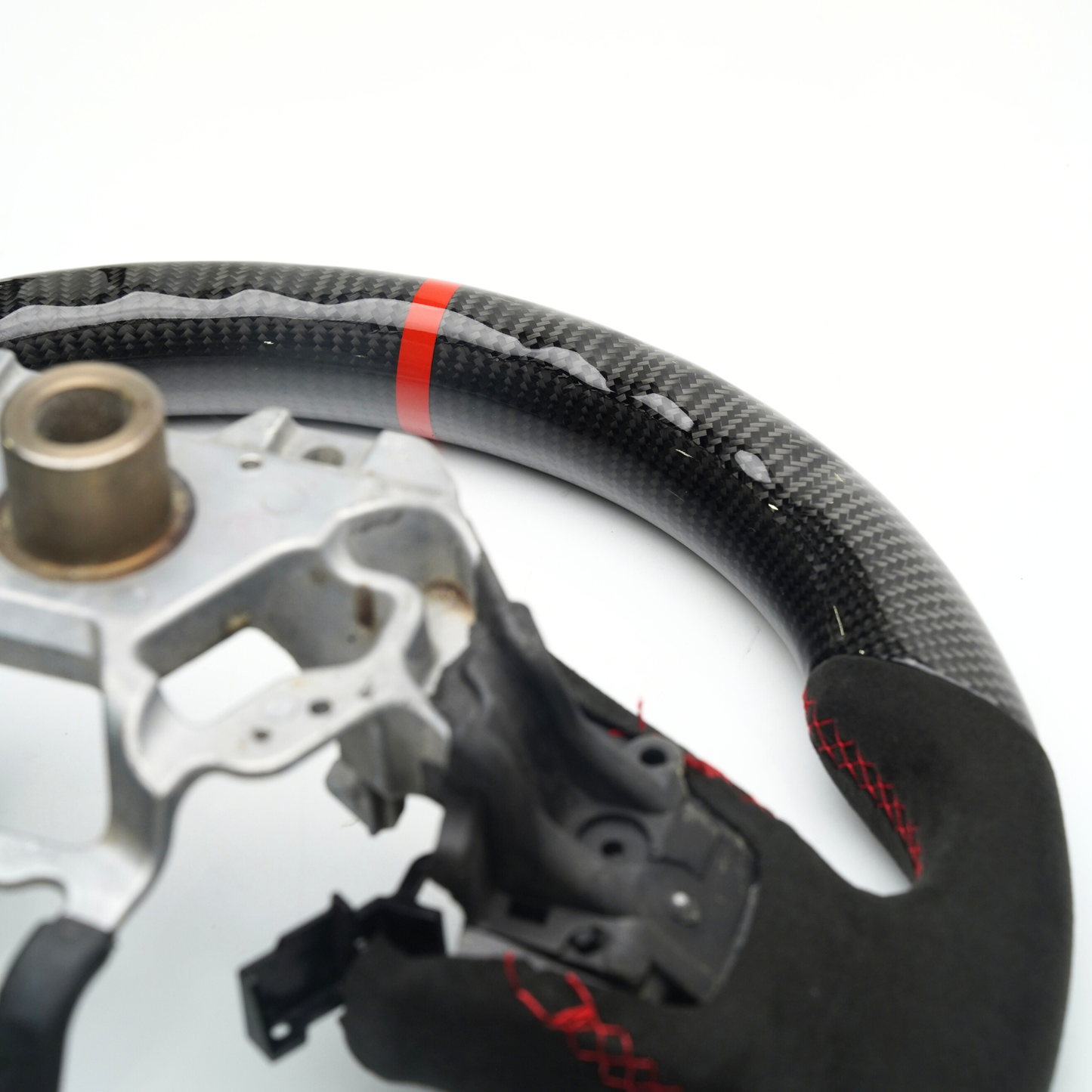 JDMuscle [17+ Infiniti Q50/Q60] Carbon-Lite Series Steering Wheel