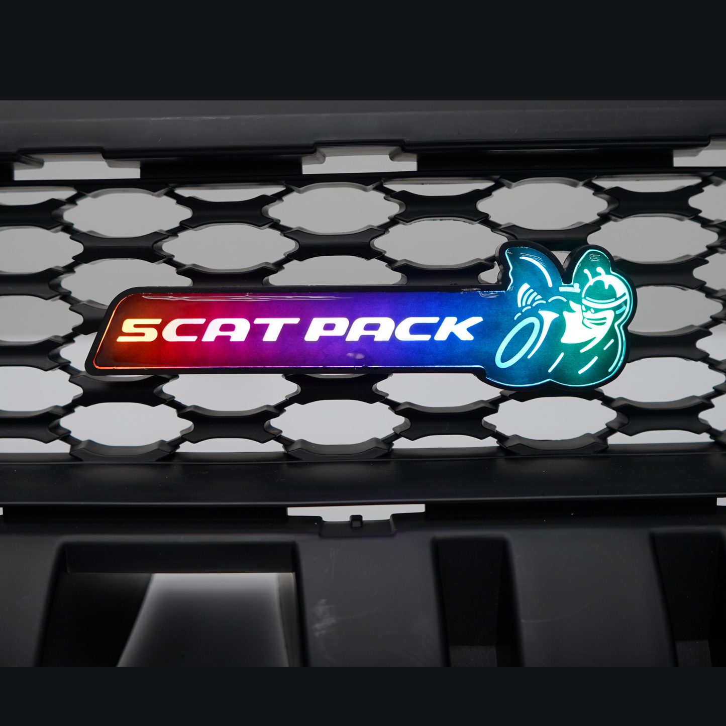 Scatpack LED Emblem Badge (Multicolor Flow)