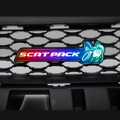 Scatpack LED Emblem Badge (Multicolor Flow)