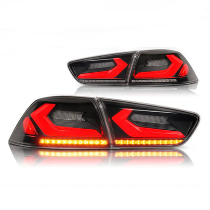 08 - 18 Mitsubishi Lancer Led tail lights (RGB or plug-play)