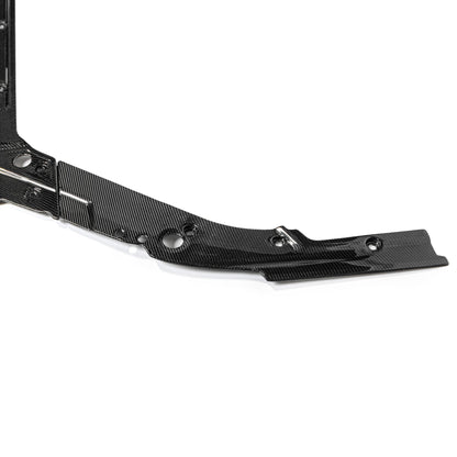 2020-2024 Cadillac CT5-V Blackwing Engine Panel Trim Radiator Cover Gloss Carbon Fiber 3pc Kit