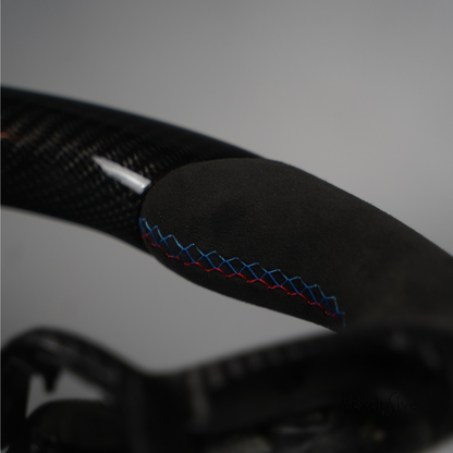 2016+ BMW 1 2 3 4 5 7 8 X3 X4 X5 X6 X7 Z4 Non-M  | F40 F44 G01 G02 G05 G06 G07 G11 G12 G15 G16 G20 G21 G22 G23 G29 G30 G32 G33  Custom Steering Wheel by Exclusive Steering