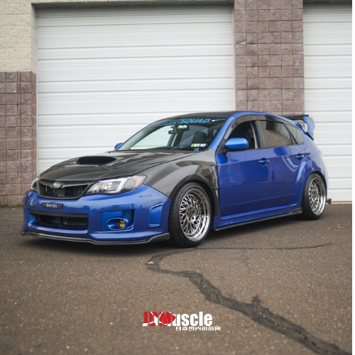 JDMuscle [08-14 WRX/STI] Tanso Carbon Fiber CS Style Side Skirt | JDM-WRX08-SS-CS