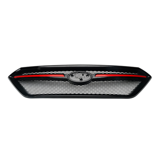 JDMuscle [22-25 WRX] V2 Front Bumper Grille-Paint Matched/Gloss Black