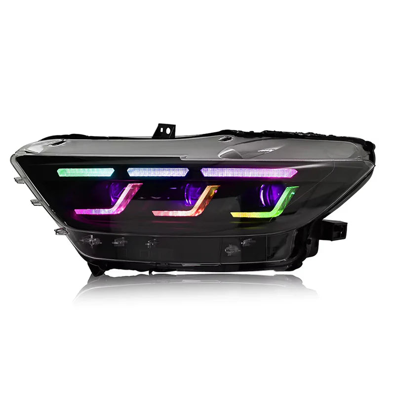 15 - 17 Ford Mustang RGB LED headlights