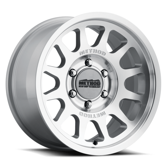 Method MR703 Bead Grip 20x9 0mm Offset 6x5.5 106.25mm CB - Machined Clear Coat