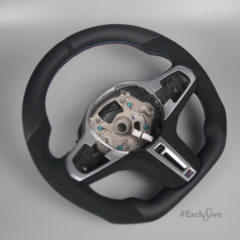2018-2024 BMW  All M Models | G07 G87 G80 G82 G83 F90 F91 F92 F93 F95 F96 F97 F98 Custom Steering Wheel by Exclusive Steering