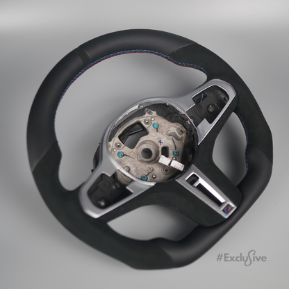 2018-2024 BMW  All M Models | G07 G87 G80 G82 G83 F90 F91 F92 F93 F95 F96 F97 F98 Custom Steering Wheel by Exclusive Steering