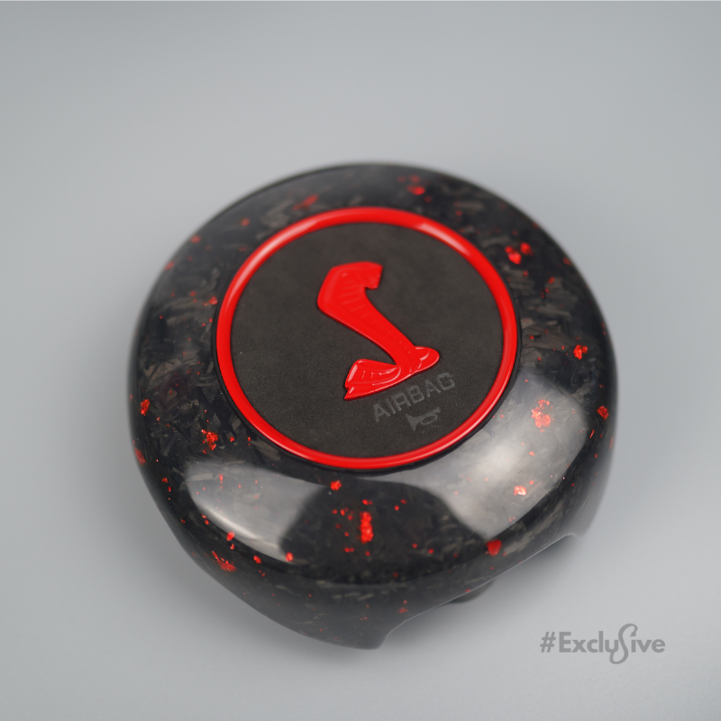 Exclusive Steering Custom Airbag Cover for 15-17 Ford Mustang